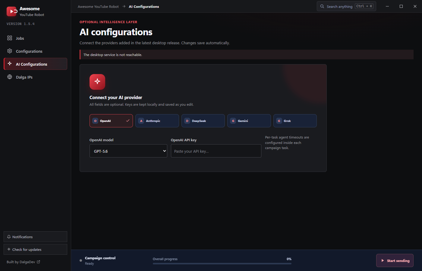 AI configurations