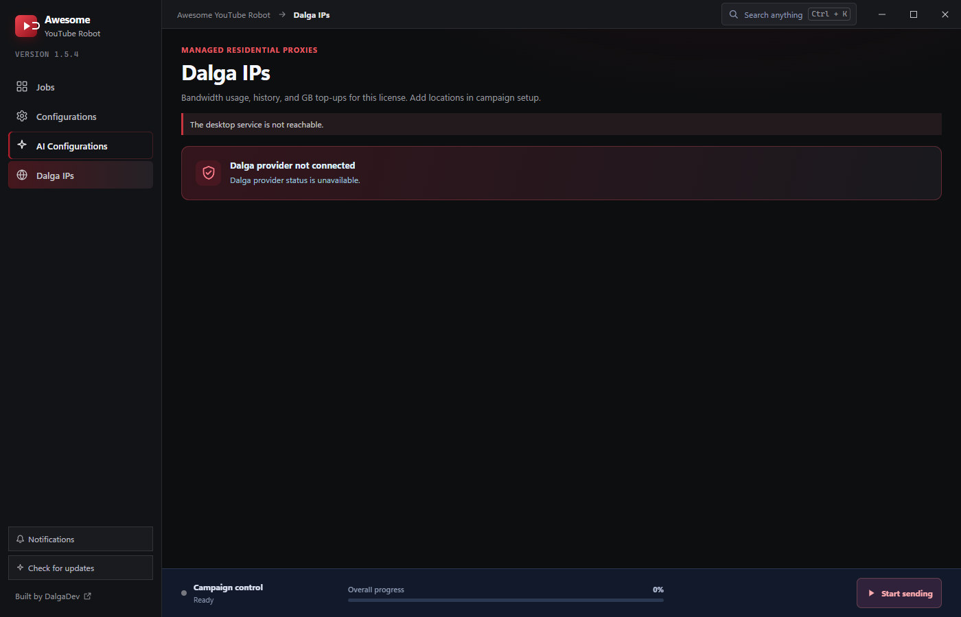 Dalga IPs page